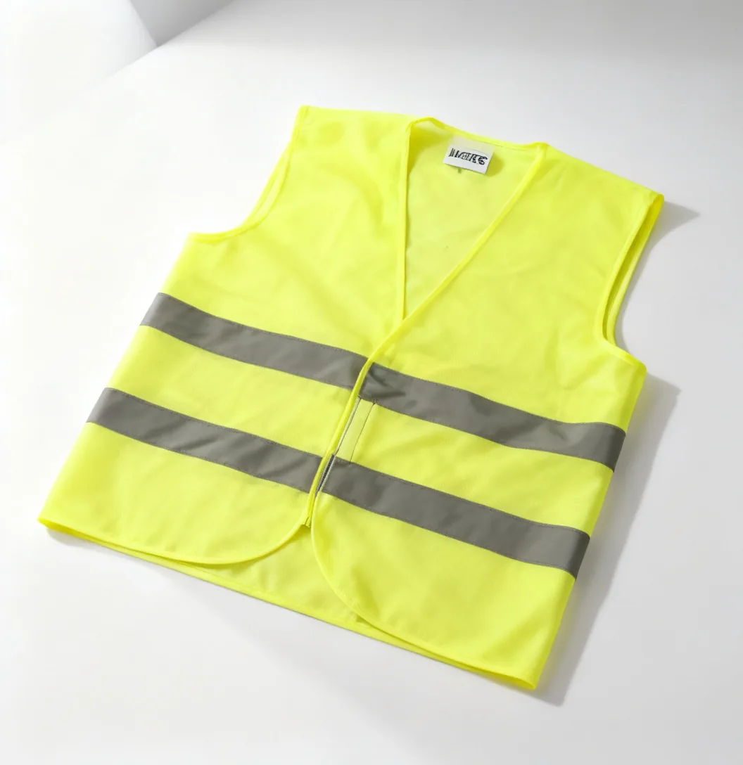 Sarı ikaz yelekleri — promosyon sektörü | İlke Tekstil Denizli Fabrikası