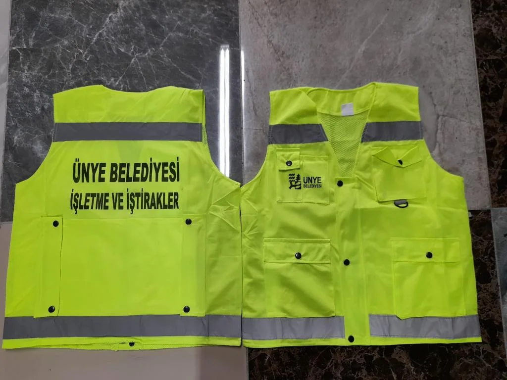 Florasan sarı reflektörlü iş yeleği — OSGB tedarikçi seçim rehberi | İlke Tekstil Denizli