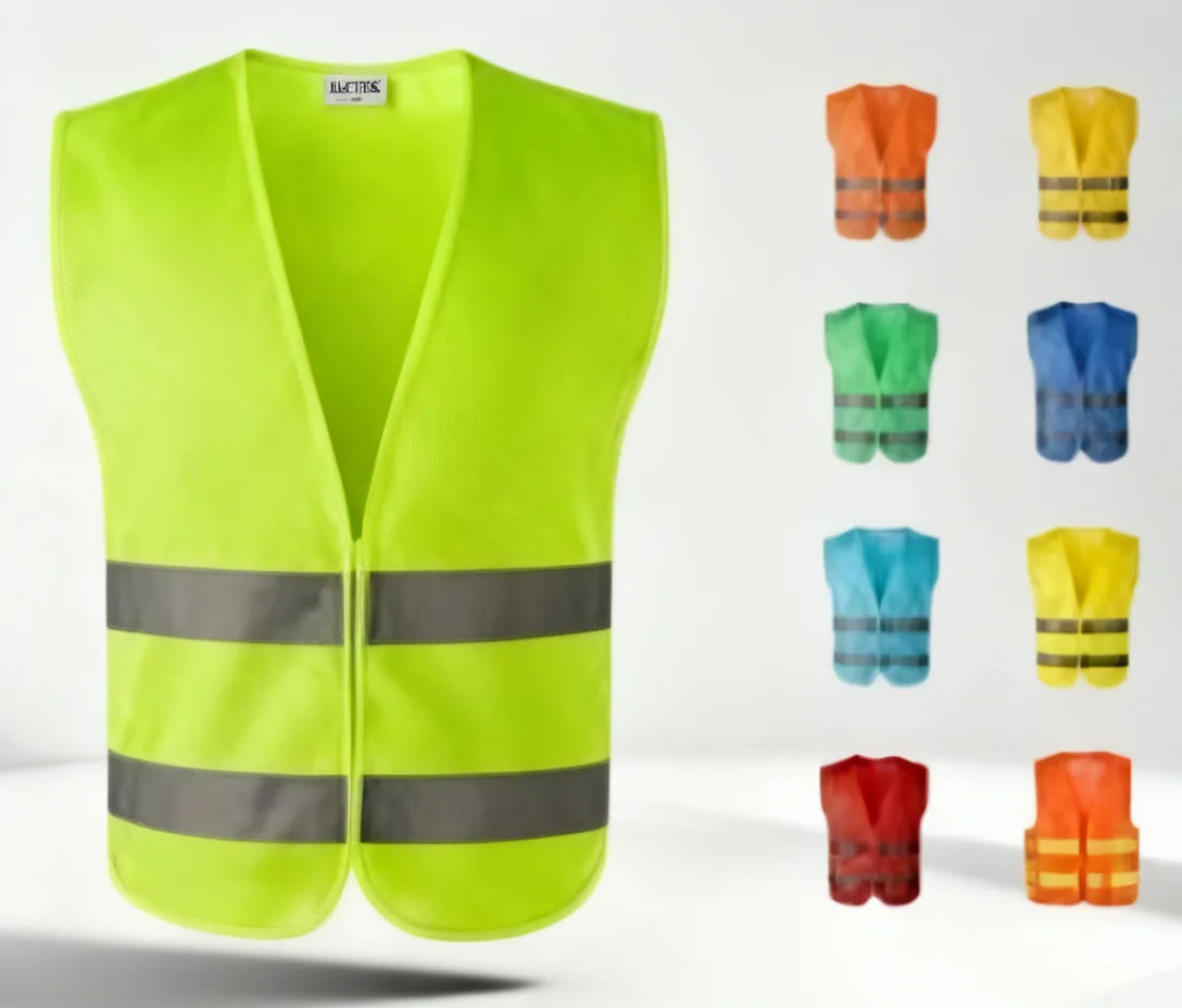 Yazlık iş yeleği Sarı — Tekirdağ üretim | İlke Tekstil Denizli Fabrikası